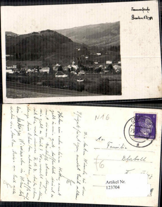 123704,Gresten Seltene Ortsansicht 1940