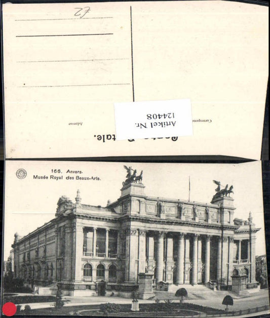 124408,Anvers Antwerpen Musee Royal des Beaux Arts