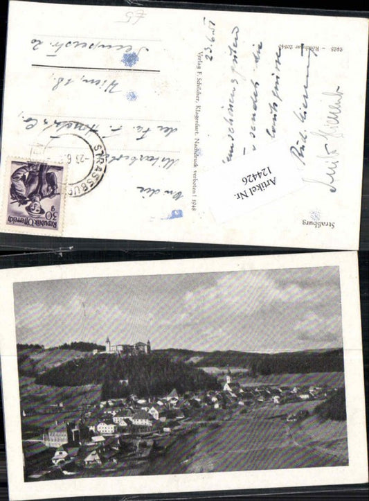 124426,Strassburg Elsass Straßburg 1948