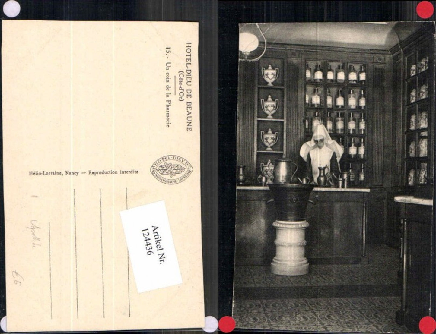 124436,Hotel dieu de Beaune Cote d Or Apotheke