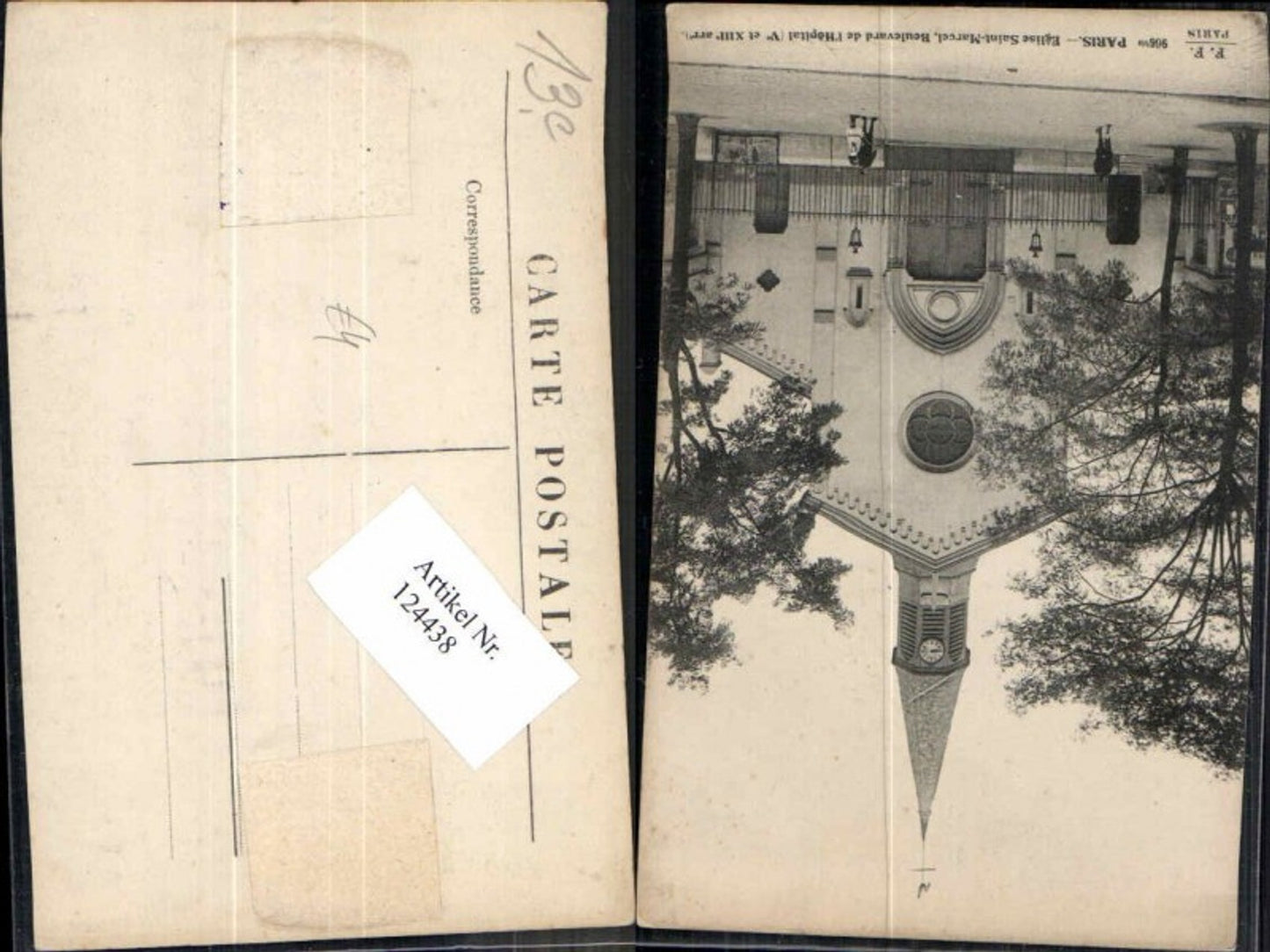 124438,Paris Eglise Saint Marcel Boulevard