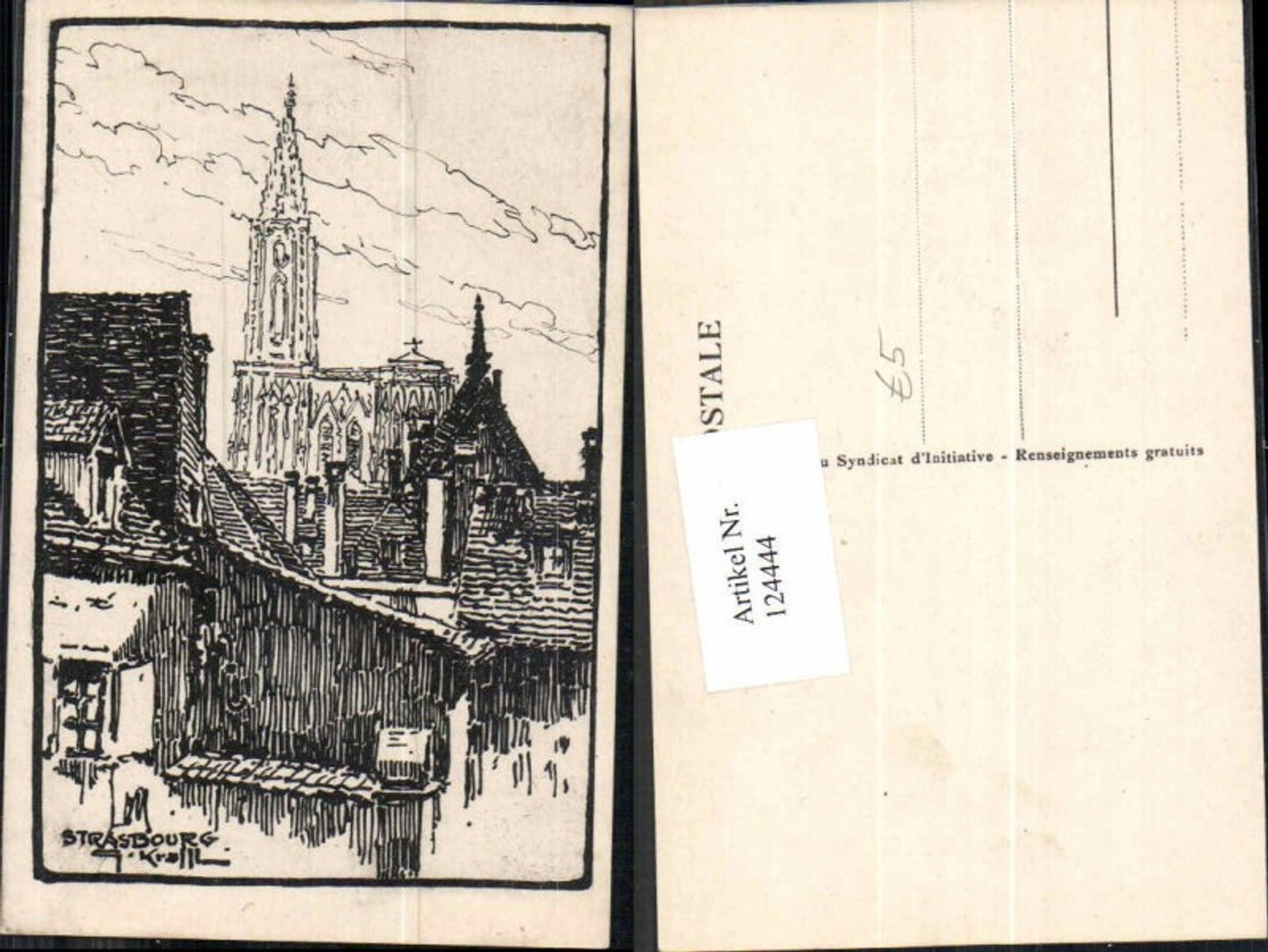 124444,Strassburg Strassbourg G. Krall