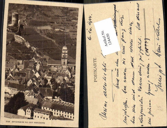 124450,Kaysersberg aus der Vogelschau