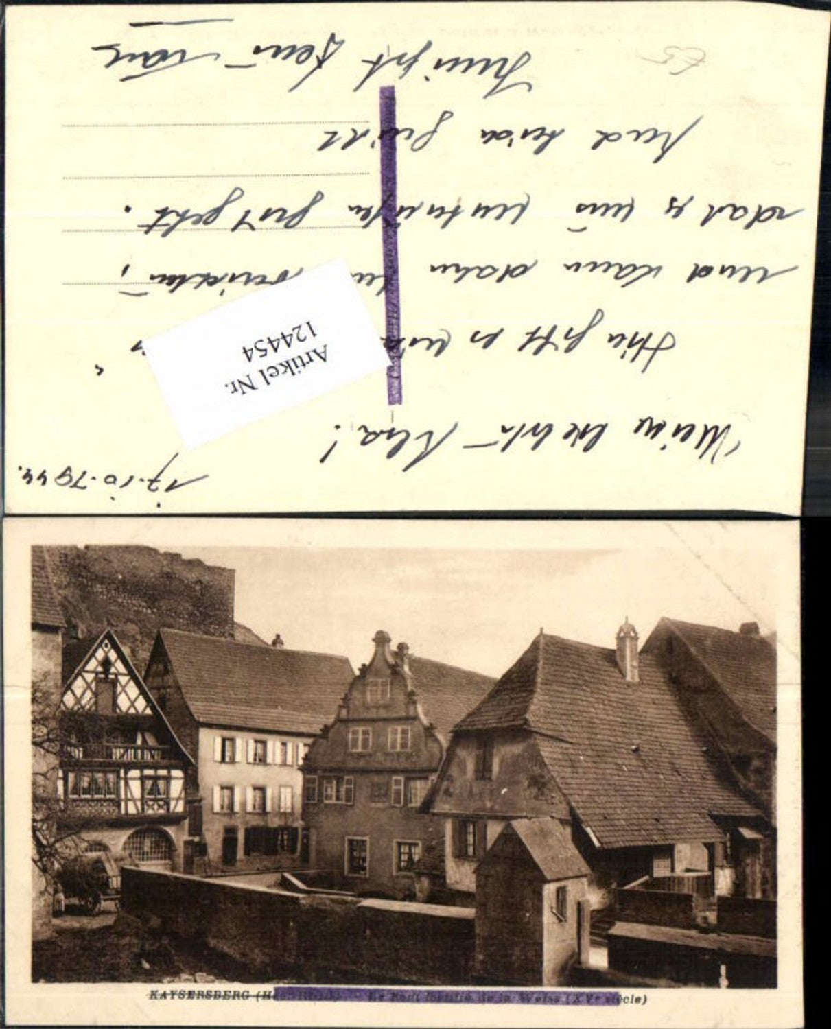 124454,Kaysersberg Teilansicht