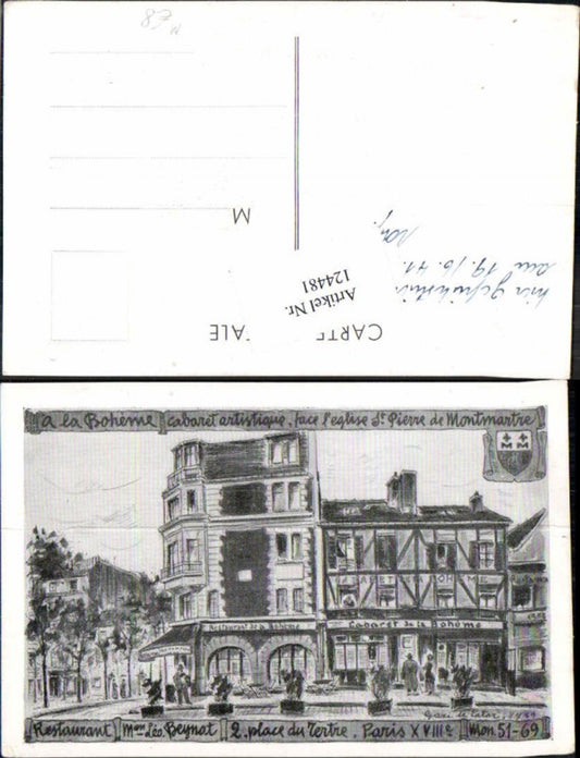 124481,Paris 2. Place du Certre Restaurant