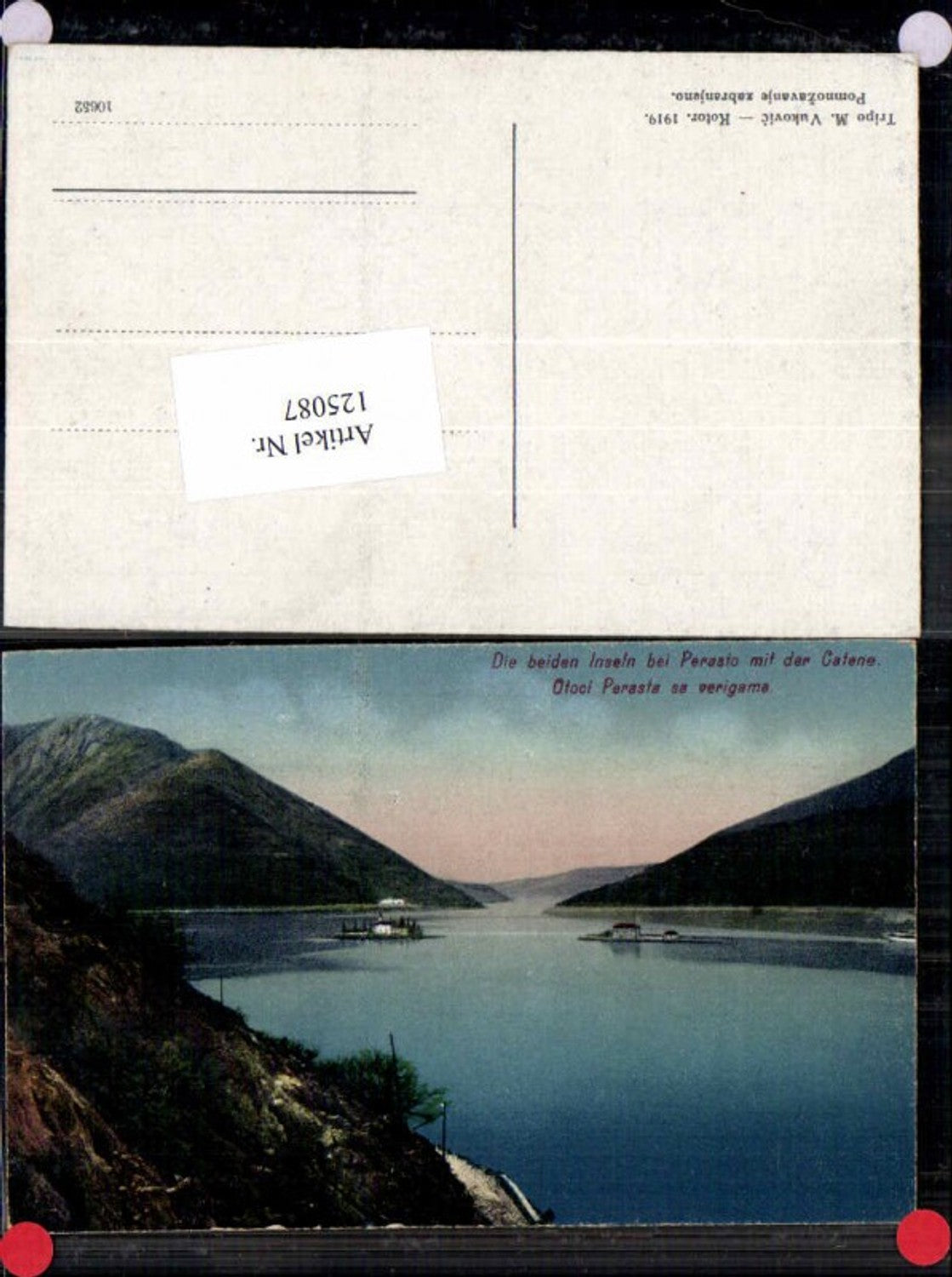 125087,Otoci Perast Perasto m.d. Catene