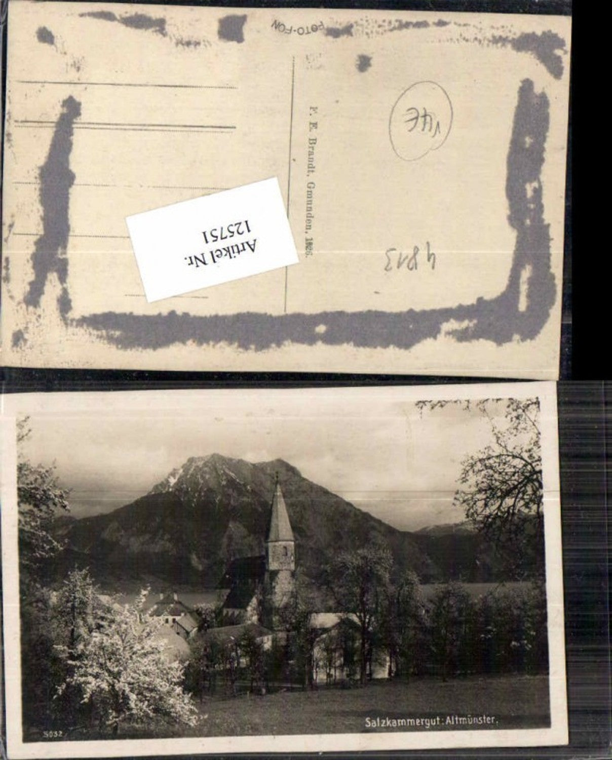 125751,Altmünster am Traunsee Salzkammergut pub Brandt 5032