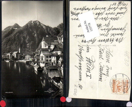 125778,Hallstatt Partie im Ort pub Lenz 957