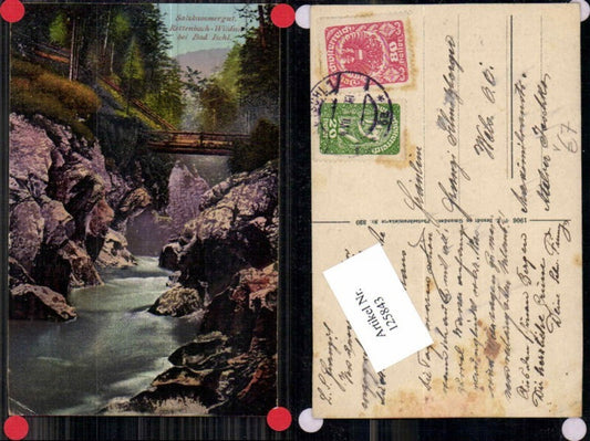 125843,Salzkammergut Rettenbach Wildnis bei Bad Ischl pub Brandt 320