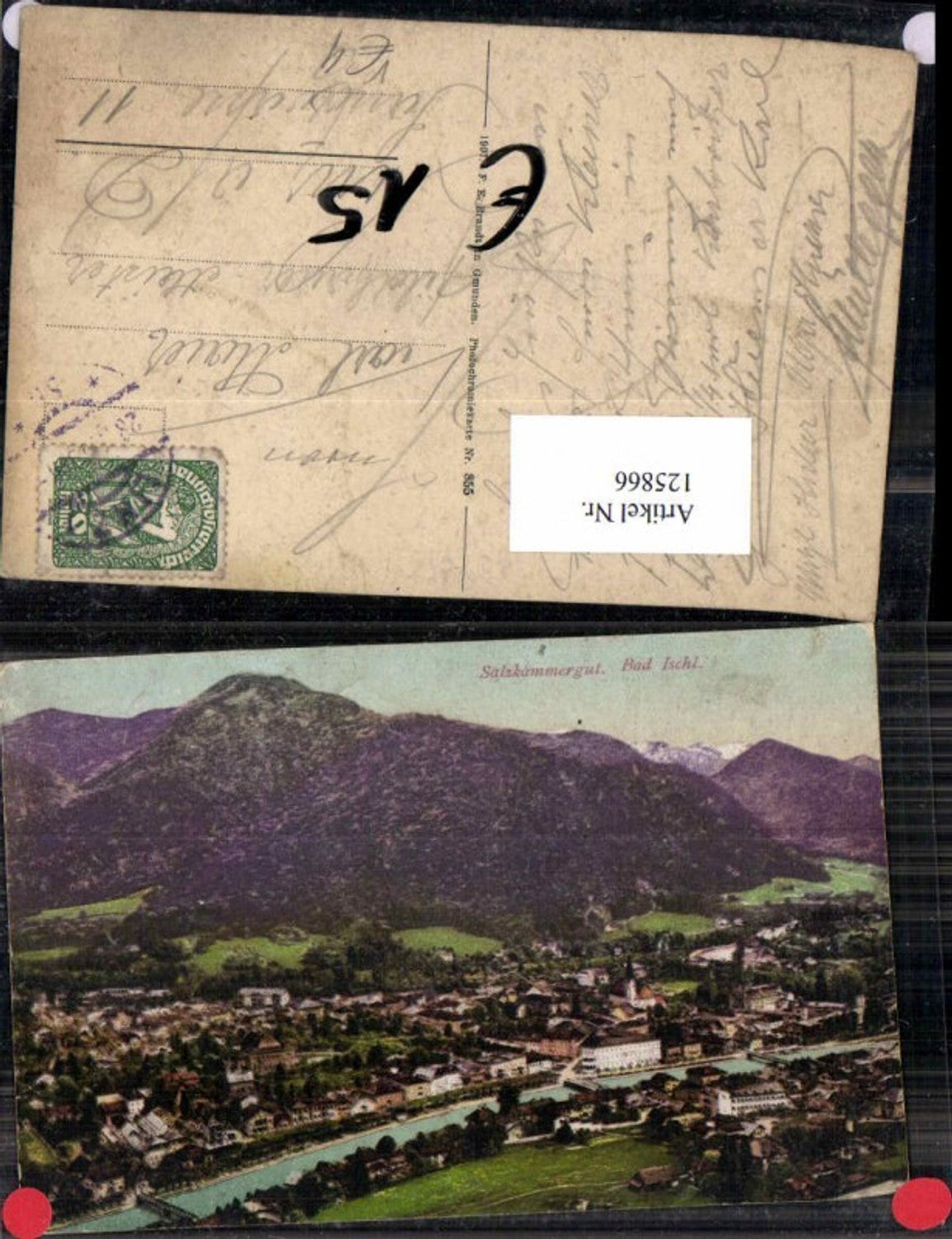 125866,Salzkammergut Bad Ischl pub Brandt 855