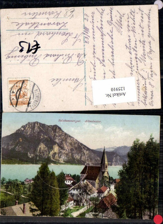 125910,Salzkammergut Altmünster am Traunsee pub Brandt 1203