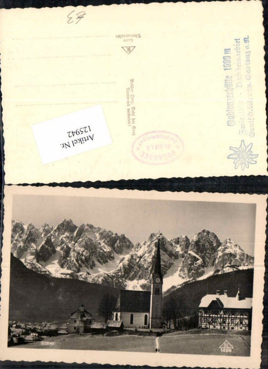 125942,Gosau m. Berge pub Lenz 1428