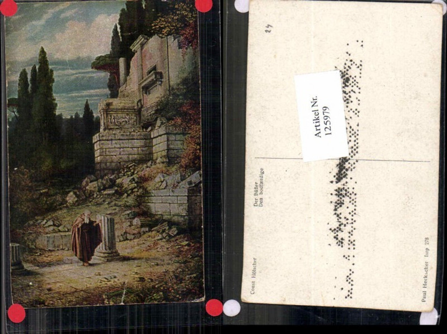 125979,C. Hölscher Der Büßer Paul Heckscher 278