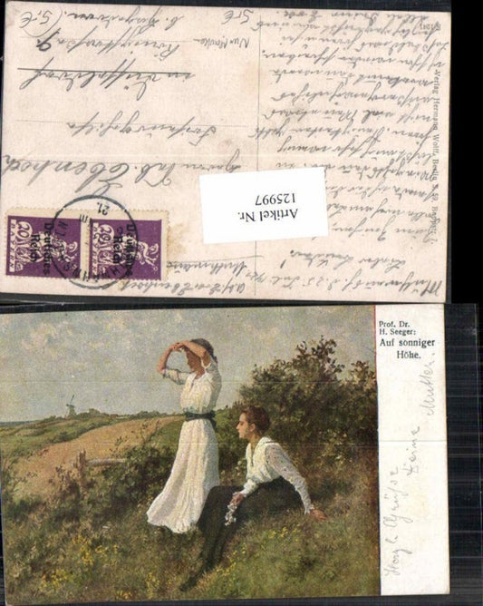 125997,Prof. H. Seeger Auf sonniger Höhe
