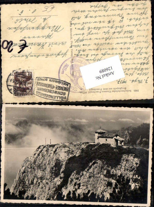 126089,Seilschwebebahn Seilbahn Feuerkogel Ebensee 1930