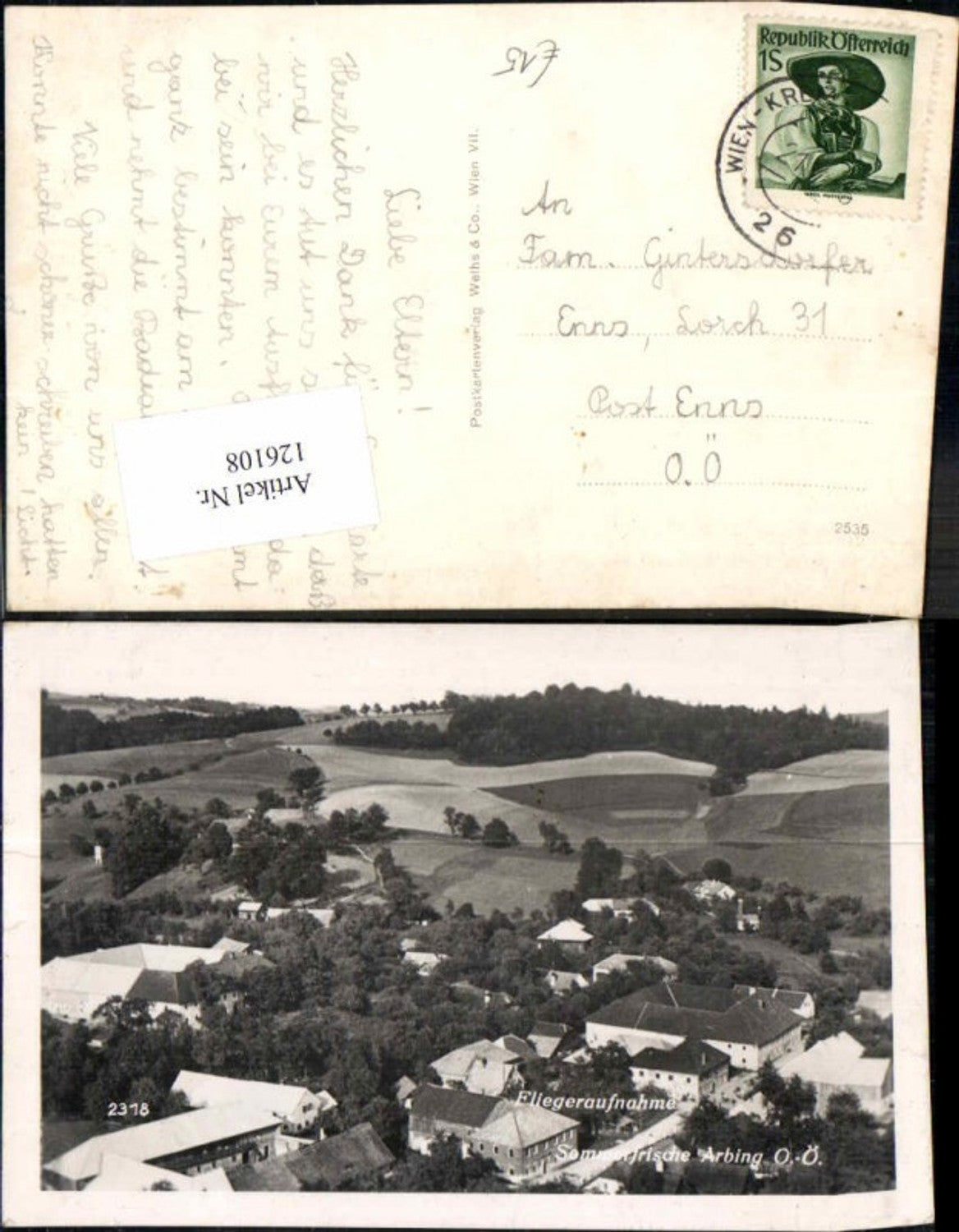 126108,Fliegeraufnahme Arbing bei Perg pub Hodina 2318