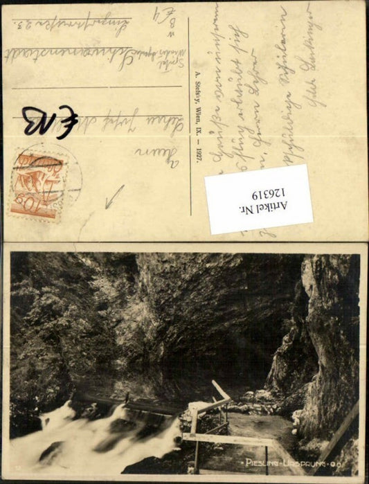 126319,Piesling Ursprung bei Windischgarsten Spital am pyhrn 1927