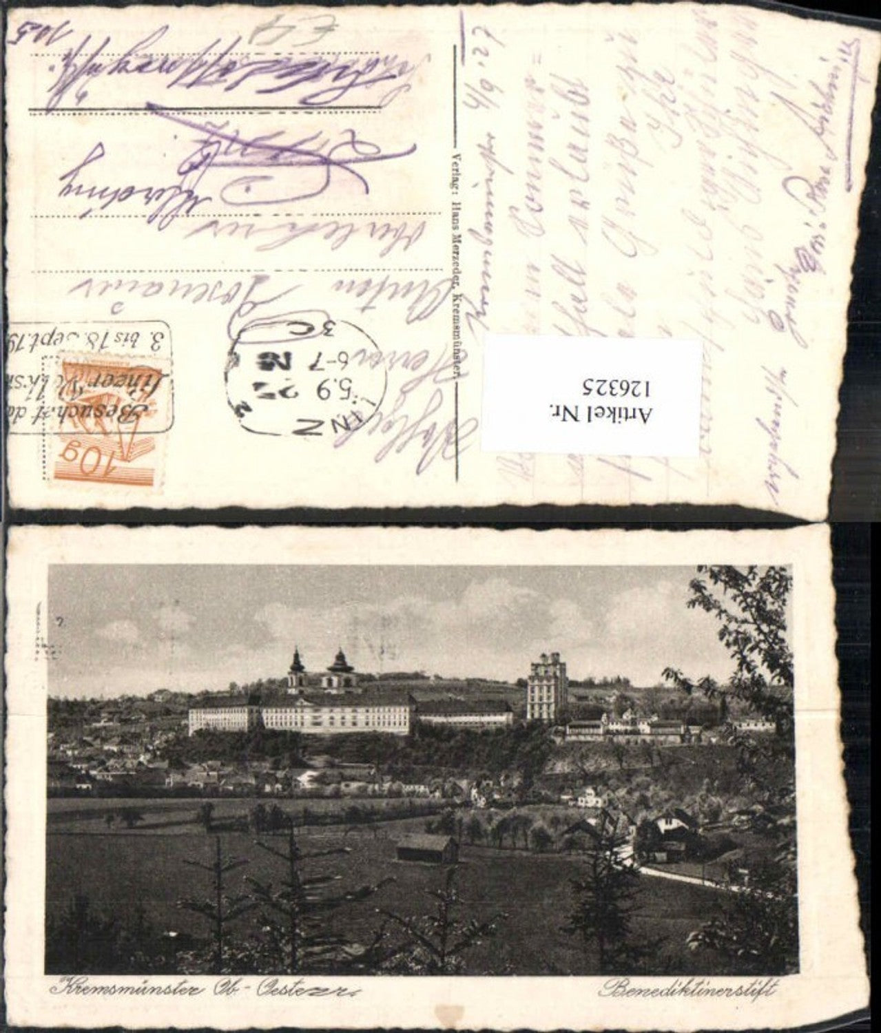 126325,Kremsmünster 1920