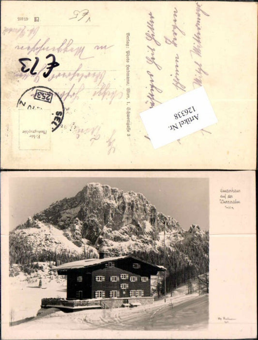 126338,Linzerhaus a.d. Wurzeralm b. Spital am pyhrn Windischgarsten pub Hubmann 161