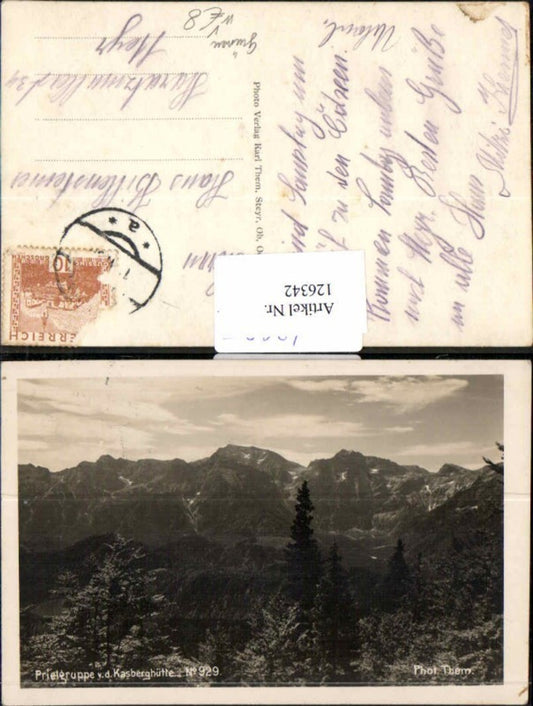 126342,Priel Prielgruppe v.d. Kasberg Grünau pub Photo Them Nr 929