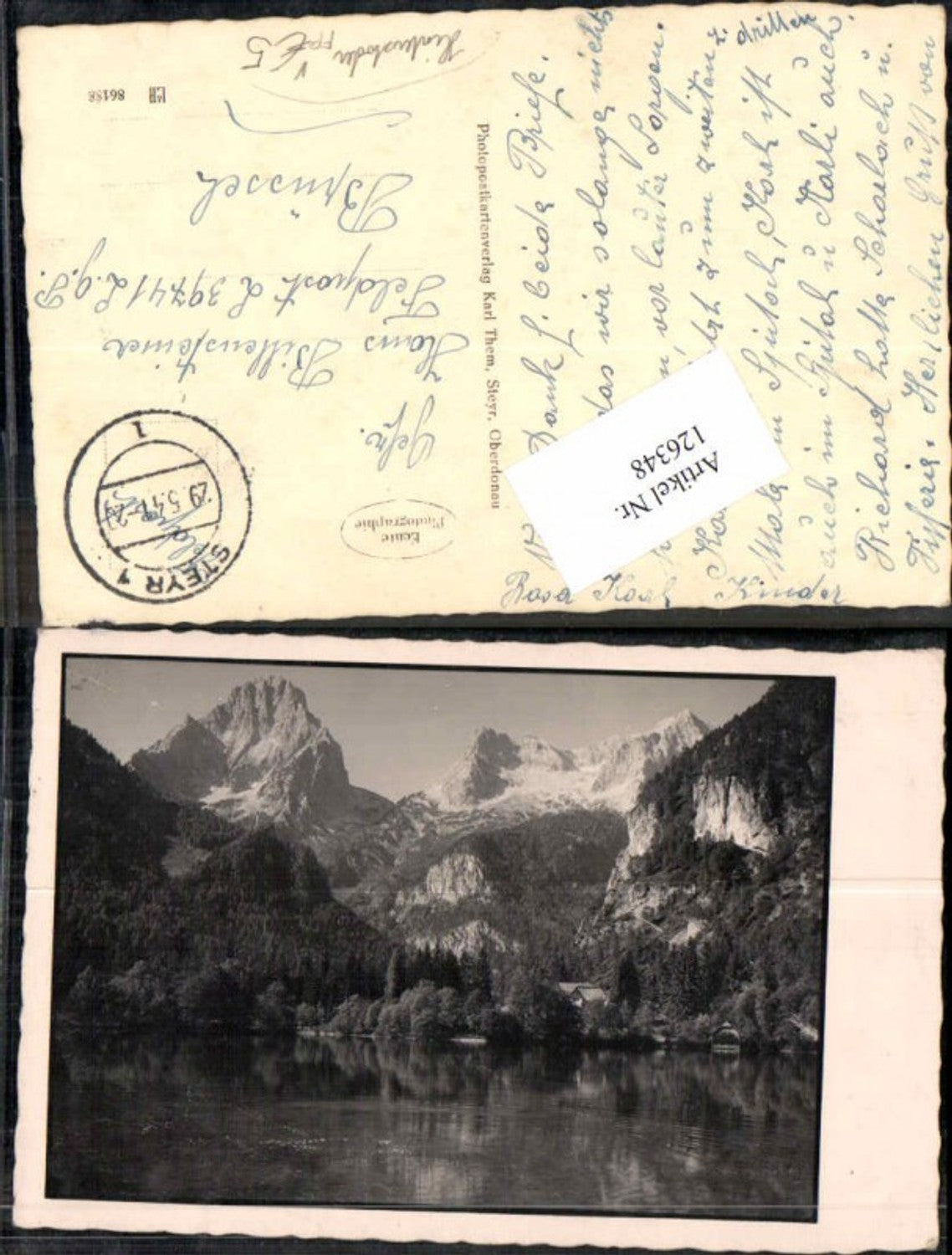 126348,Hinterstoder Priel Partie Feldpost