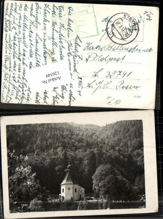 126349,Klaus a.d. Pyhrnbahn Feldpost 1941