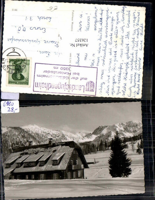 126357,Hinterstoder Landesjugendheim