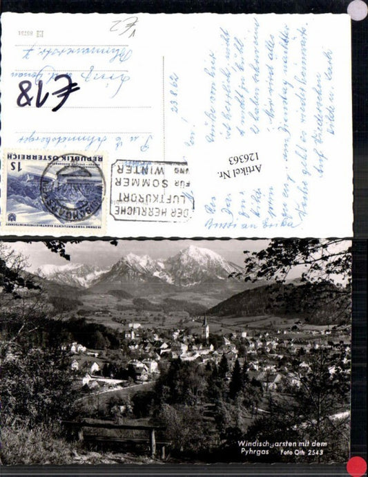 126363,Windischgarsten m. Pyhrgas pub Foto Oth 2543