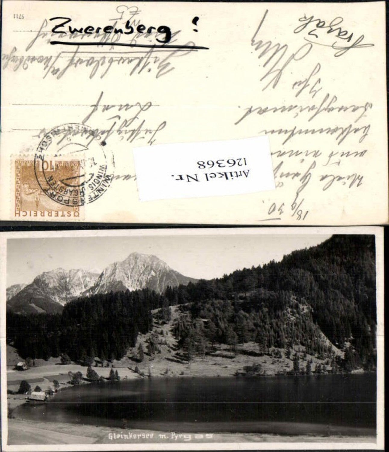 126368,Gleinkersee bei Spital am Pyhrn Windischgarsten