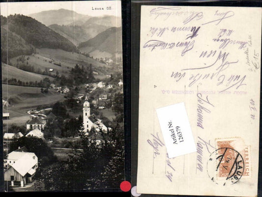 126379,Lausa bei Losenstein Fotokarte 1920