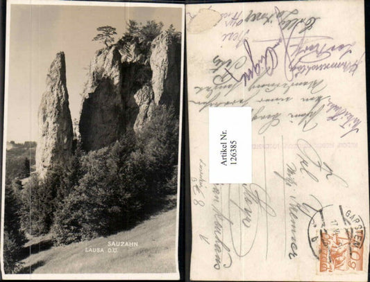 126385,Sauzahn bei Ternberg Lausa Losenstein 1925