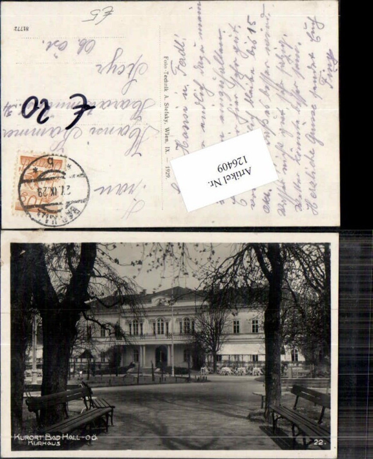 126409,Bad Hall bei Steyr Kurhaus Detailpartie