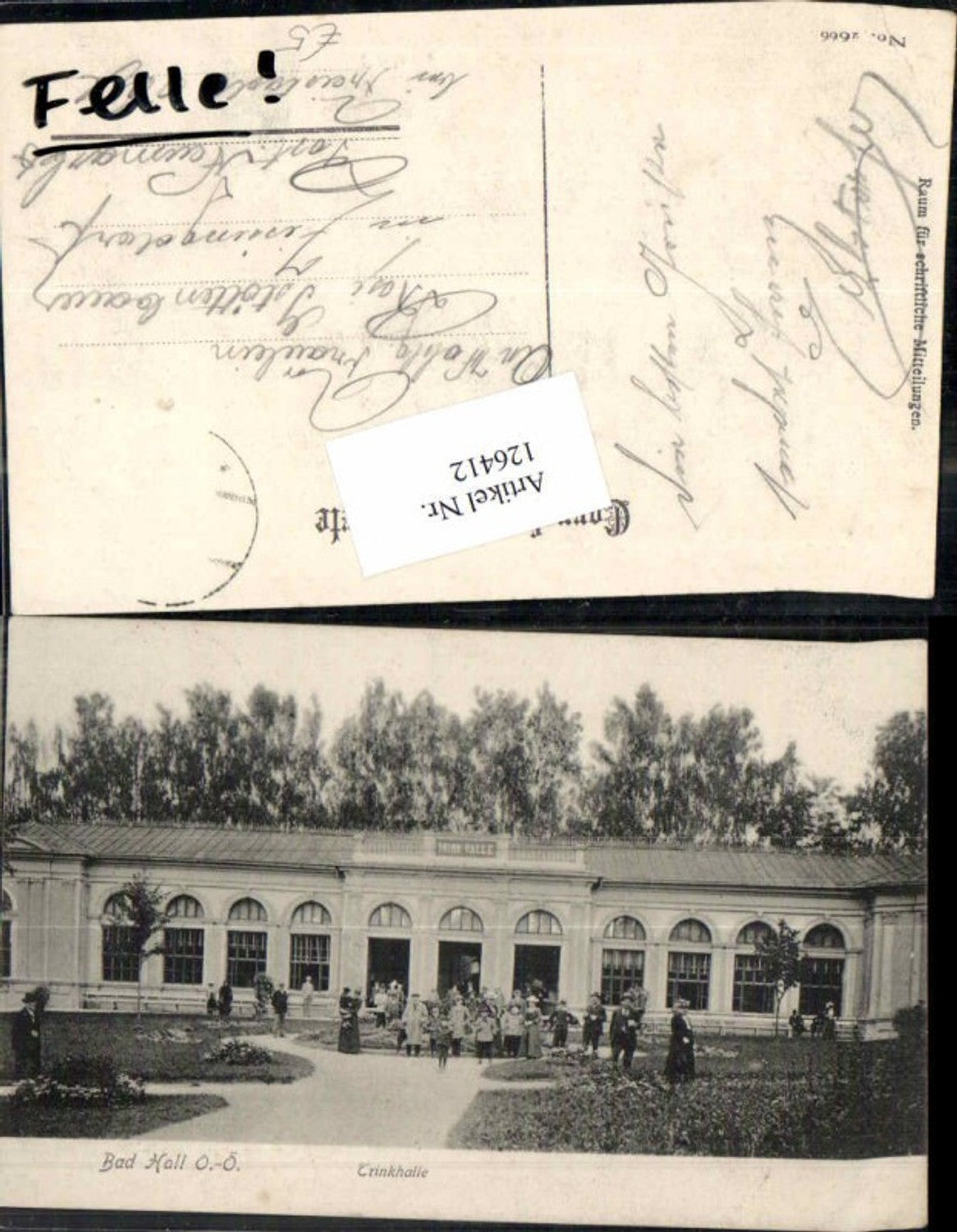 126412,Bad Hall bei Steyr Leute Tolle Karte 1920