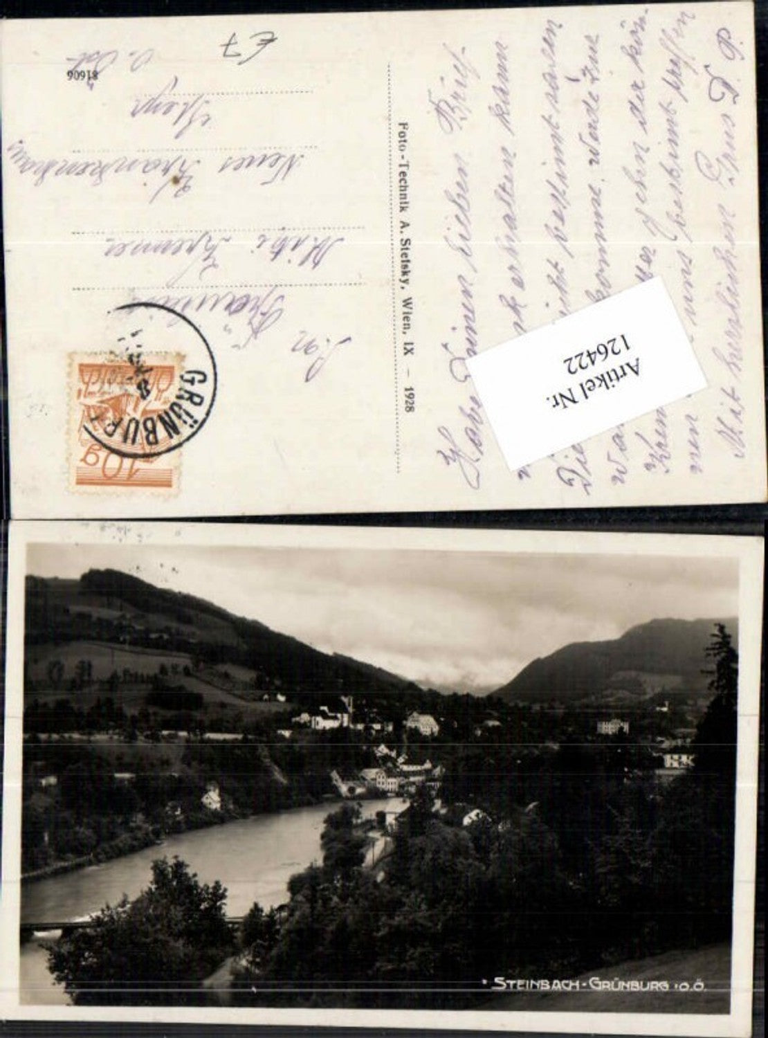 126422,Steinbach Grünburg  Totale 1928