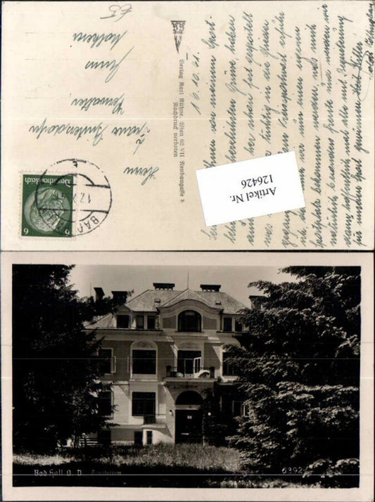 126426,Bad Hall bei Steyr Sanatorium