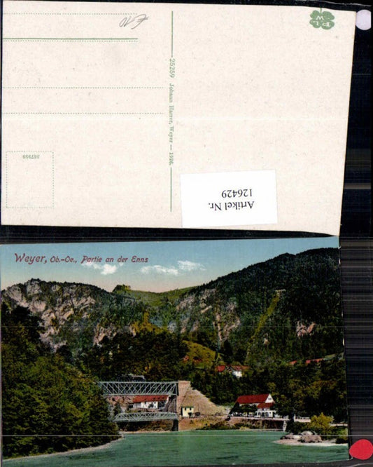 126429,Weyer im Ennstal Partie a.d. Enns 1926