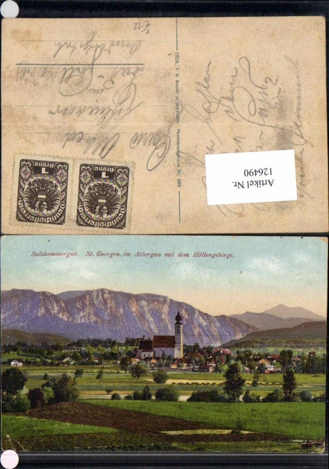 126490,Salzkammergut St Geogen im Attergau pub Brandt 268