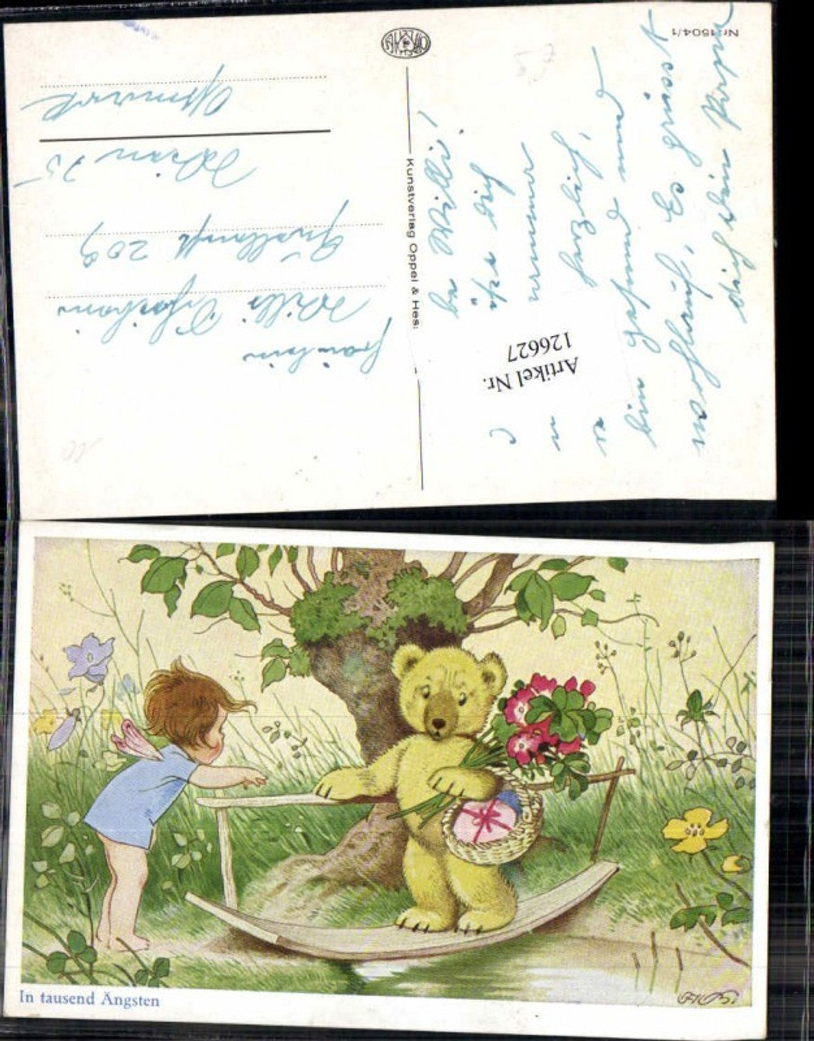 126627,Fritz Baumgarten Bär in tausend Ängsten Elfe Brücke pub Oppel & Hess 1504-1