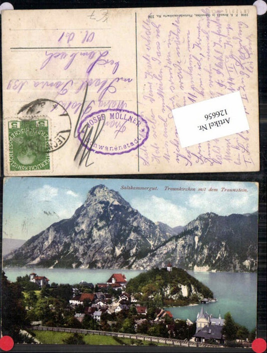 126656,Salzkammergut Traunkirchen m.d. Traunstein pub Brandt 106