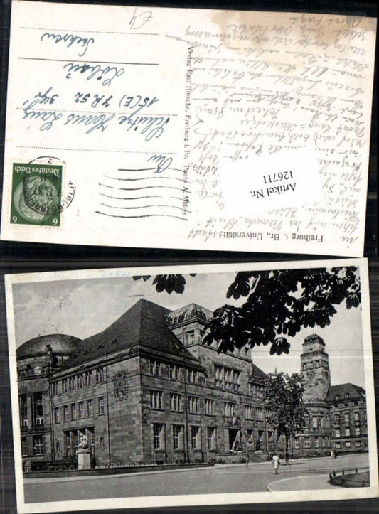 126711,Freiburg im Breisgau Universität 1937
