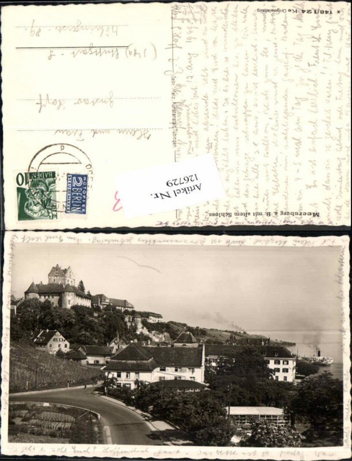 126729,Meersburg am Bodensee m. Schloss