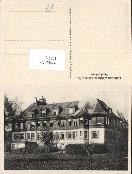 126755,Welzheim Krankenhaus