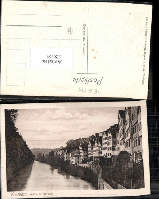 126764,Tübingen Partie am Neckar