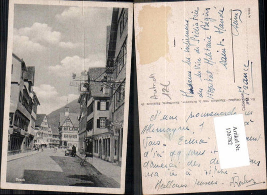 126782,Urach Strassenpartie 1940