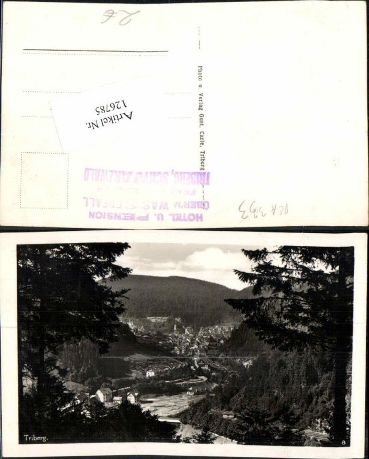 126785,Triberg im Schwarzwald