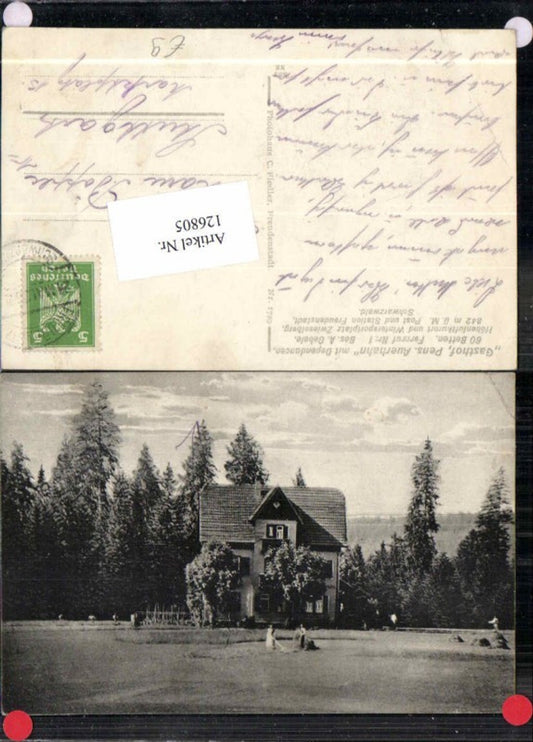 126805,Gasthaus Pension Auerhahn Zwieselberg bei Freudenstadt