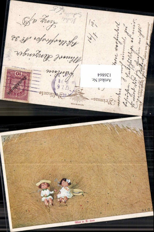 126864,Primus AK Sommerurlaub a.d. Lande Herbert Schultz sign. Kinder