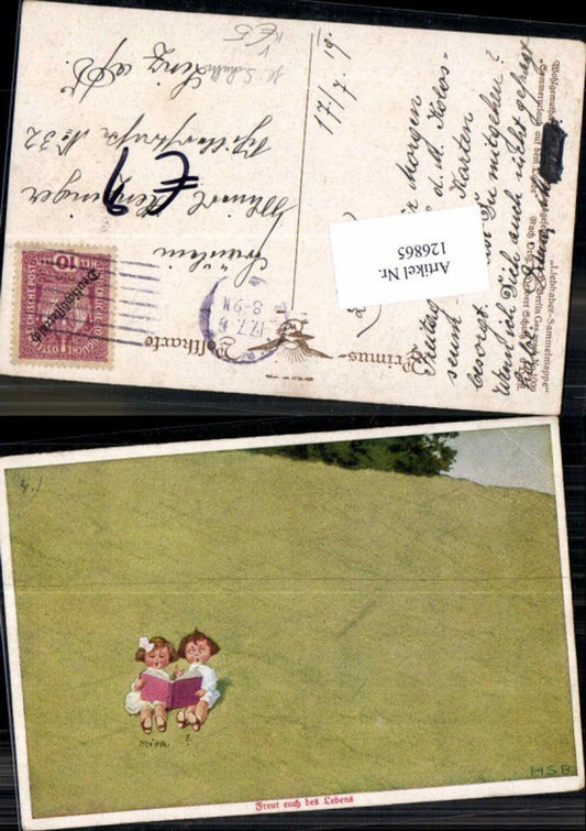 126865,Primus AK 1009 Herbert Schultz Kinder freut euch des Lebens Wohlgemuth Lissner