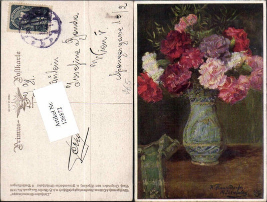 126872,Primus AK 1158 Frauendorfer Mühlthaler Blumen Vase