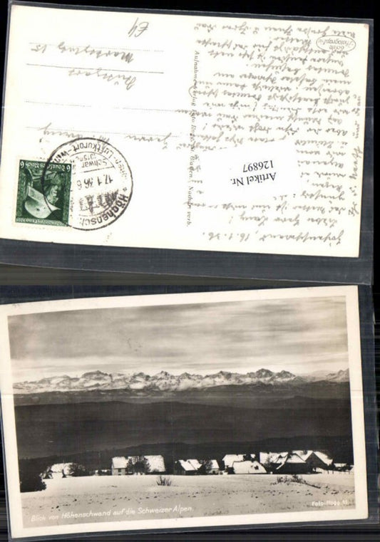 126897,Höhenschwand und Schweizer Alpen St Blasien